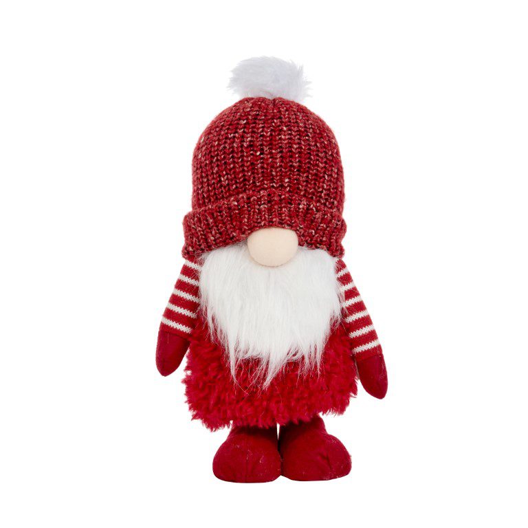 Large Christmas Gonk in Woolly Hat – Red 5050642093088